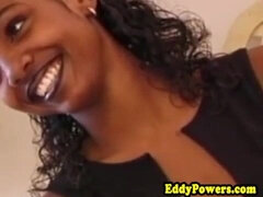 Ebony amateur fucking oldman after oral