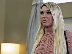 Ass, Big tits, Blonde, Shemale