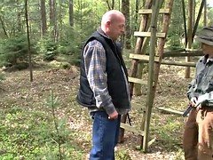 ブロンド, フェラチオ, ドイツ人, 淫乱熟女, 公共