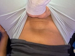Voiture, Pieds, Doigter, Orgasme, Petite femme, Chatte, Spandex, Serré