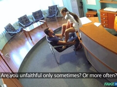 Mamada, Médico, Penetracion con dedos, Lamidas, Enfermera, Oficina, Coño, Uniforme