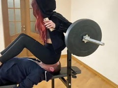 Fullweight Face-sitting In Black Yoga Pants With Sofi