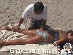 Arsch, Strand, Füsse, Hd, Massage, Reif, Mutti, Rotschopf