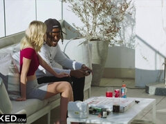 Blond, Pijpbeurt, Beroemdheid, Lul, Handbeurt, Interraciaal, Likken, Kut duiken