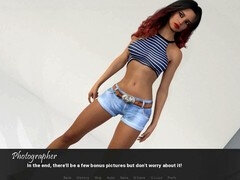 Innocent angel: popular singer in a softcore photo shoot part one