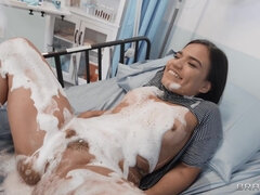 Culo, Loco, Fetiche de pies, Lesbiana, Orgasmo, Coño, Tetas, Mojado