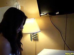 Watch blonde teen girl Man Handler get her pussy licked and tongue-fucked in realitykings street blowjob video
