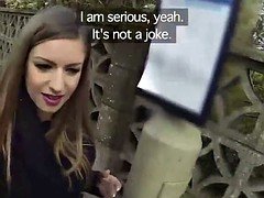 Chica, Morena, Polla, Sucio, Natural, Al aire libre