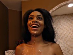 Черные, Минет, Грудастые, Черненькие, Сперма на лице, Группа, Огромные размеры, Порнозвезда