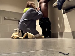 Grosse bite, Noire, Brunette brune, Noir ébène, Interracial, Public