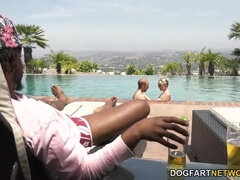 Funny Chick Charley Chaplin Obliterated by Penis