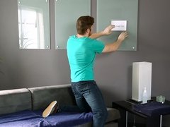 Минет, Брюнетки, Член, Семья, Мамочка, Натуральные сиськи, Реалити, Девственница