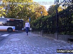 アフリカ人, アナル, デカチン, Hd, 異人種間, マッサージ, ティーン, ティーンアナル