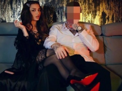Amateur, Morena, Europeo, Lencería, Sexo soft, Medias largas