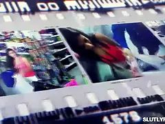 Tattoed shoplyfter young gets spreadeagle screw penetrating her pussy!