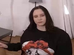 Cul, Sucer une bite, Brunette brune, Branlette thaïlandaise, Hard, Hd, Réalité, Nénés