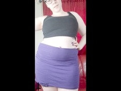 Bbw, Chubby, Femdom, Heels, Instruction
