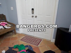 Grosser arsch, Grosse titten, Blasen, Braunhaarige, Vollbusig, Latina, Hausmädchen, Realität