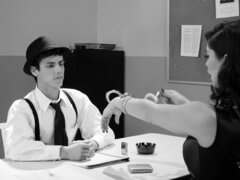 Grosse bite, Gros seins, Sucer une bite, Plantureuse, En levrette, Hard, Talons, Fumer