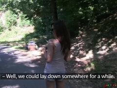 黒人, 茶髪の, レズビアン, なめる, マッサージ, アウトドア, オマンコ