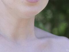 Voiture, Lesbienne, De plein air, Petite femme, Tatouage