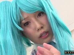 Amateur, Asiatique, Queue, Fait maison, Japonaise, Adolescente