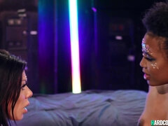 Big tits, Ebony, Game, Interracial, Lesbian, Pornstars, Sucking
