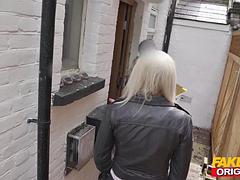 デカチン, フェラチオ, 茶髪の, 面白, ハードコア, なめる, ティーン, オッパイの