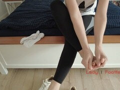 Pieds, Fétiche des pieds, Spandex
