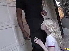 Grosser schwanz, Schwarz, Gehörnter ehemann, Schwanz, Gruppensex