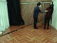 Japanese MILF in Twin Tails Tied Up & Dominated - Rough BDSM Shibari Fuck