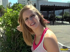 Leie, Blondine, Blasen, Spermaladung, Latina, Masturbation, Dürr, Hure