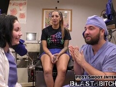 素人, アメリカ人, 緊縛, 舞台裏, フェラチオ, ボンデージ, 医者, おもちゃ