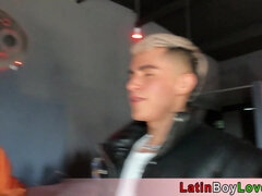 Cute amateur Latino teen duo fucking nice and hard