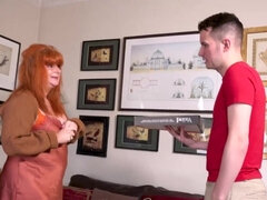 フェラチオ, イギリス人, 巨乳な, ハードコア, 母, 自然山雀, オマンコ, 赤毛