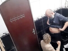Bad, Brille, Lesbisch, Toilette