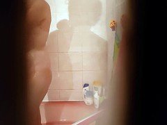 Amateur, Douche, Adolescente, Voyeur