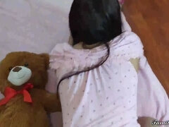 Amateur, Gros cul, Fille, En levrette, Innocente, Fille latino, Mexicainne, Adolescente