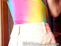 Mamada, Morena, Corridas faciales, Hd, Orgasmo, Al aire libre