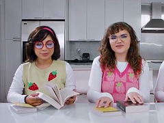 Leie, Blasen, Flotter vierer, Schwul, Gruppe, Hardcore, Lesbisch, Jungendliche (18+)