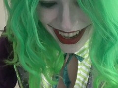 Joker, geek, stockings