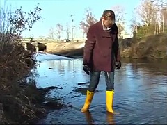 Latex Rubber boots