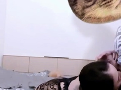 Enthousiasteling, Bruinharig, Hondjeshouding, Fetisj, Hardcore, Ondergoed, Slipje, Webcamera