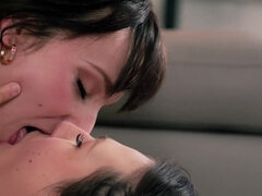 Nana, Brunette brune, Lesbienne, Orgasme, Petite femme, Rugueux, Belle mère, Adolescente