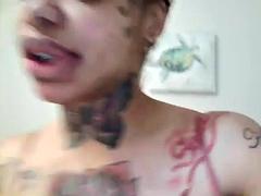 Amateur, Chica, Gorda, Culo grande, Tetas grandes, Ébano, Solo, Tetas