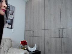 デカパイ, ラティーナ, 熟年, 淫乱熟女, 母, 怪物, オッパイの, ウェブカメラ