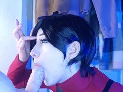 Culo grande, Mamada, Británico, Masturbacion con pies, Tacones, Cuero, Nylon, Zapatos