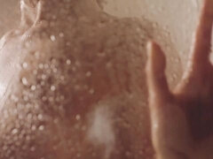 Blond, Schattig, Hondjeshouding, Gapende, Masturbatie, Geschoren, Alleen, Tiener