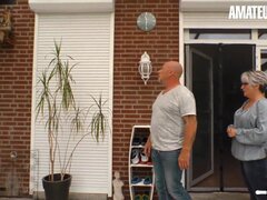 素人, ぽっちゃり, フェラチオ, ズームショット, ドイツ人, ハードコア, 自家製, 熟年