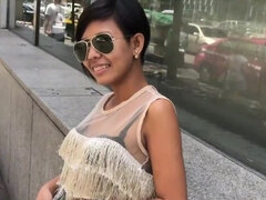 Asiático, Verga grande, Morena, Corrida, Sexo duro, Hd, Al aire libre, Tailandés